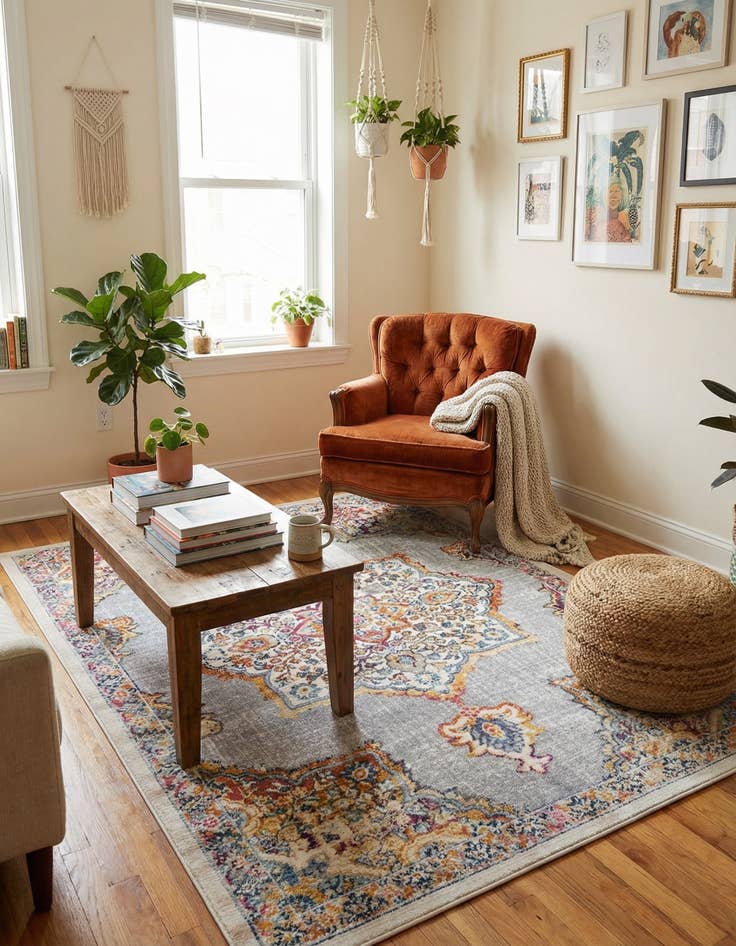 Detail image of 4' x 6' Budapest Rug