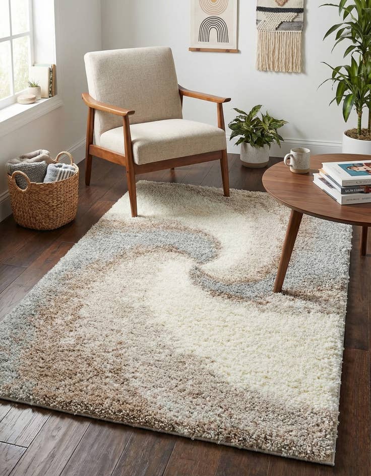 Detail image of 3' 3 x 5' 3 Soft Touch Shag Rug