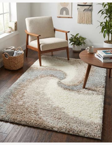 3' 3 x 5' 3 Soft Touch Shag Rug