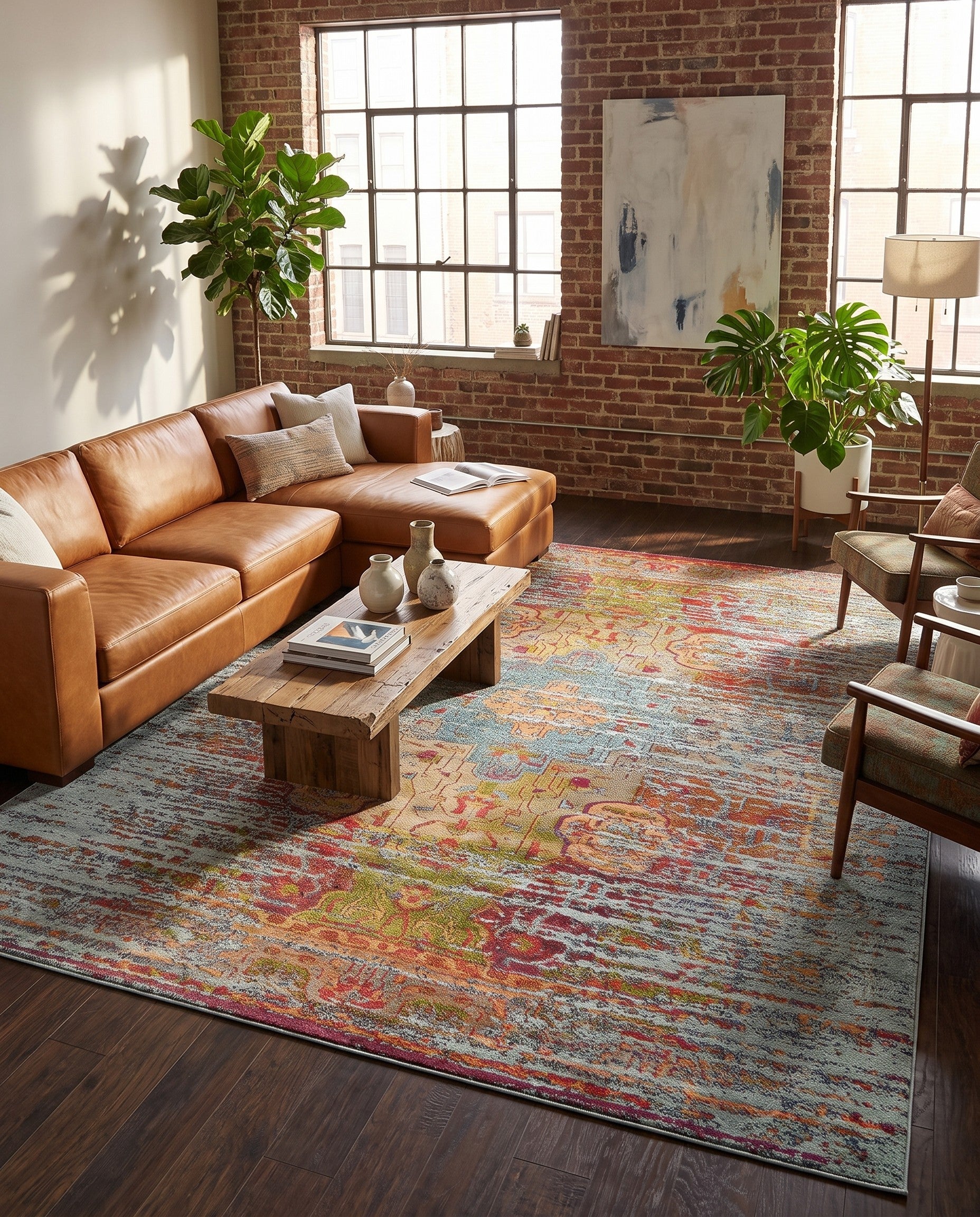 9' x 12' 2 Washable Carnevale Rug