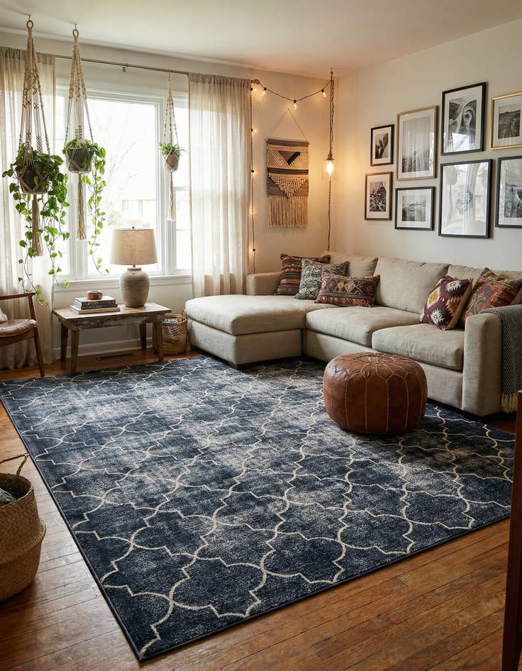 Detail image of Jill Zarin 7' 10 x 10' Uptown Lincoln Center Rug