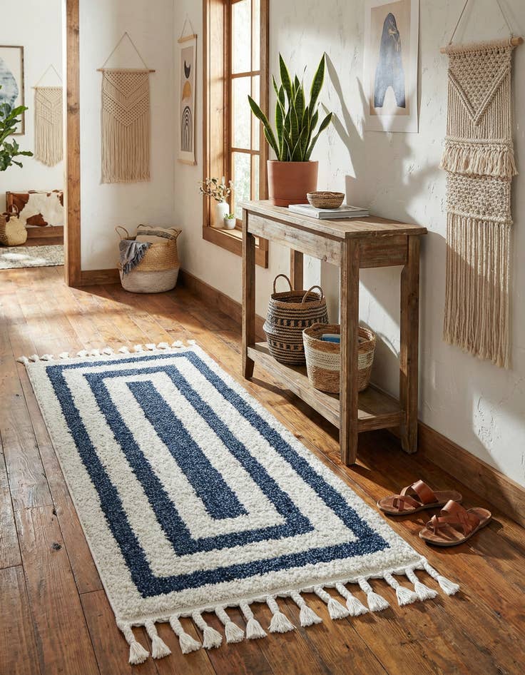 Detail image of 2' x 4' Boho Runner Rug