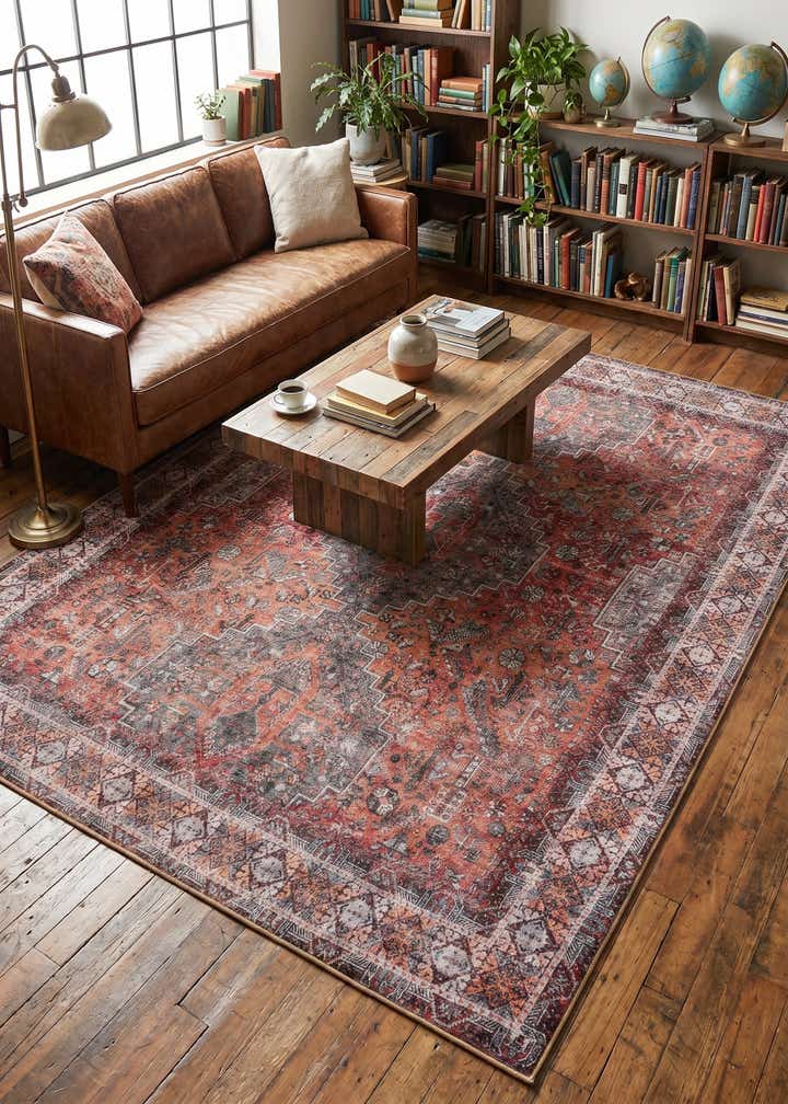 7' 10 x 10' Washable Timeless Rug