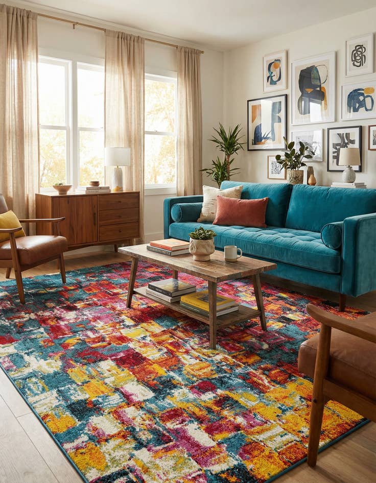 Detail image of 8' x 10' Tuscany Rug