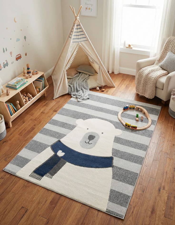 Detail image of 7' 10 x 10' Whimsy Kids Rug
