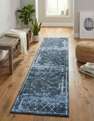 2' 7 x 12' Kamala Washable Runner Rug
