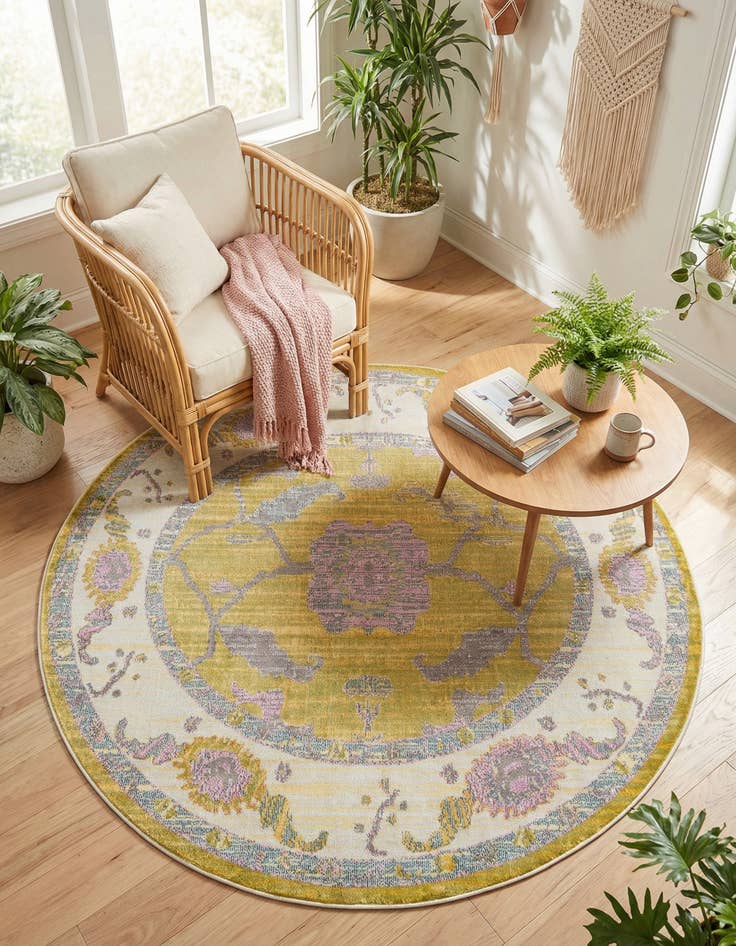 Detail image of 5' 5 x 5' 5 Paragon Round Rug