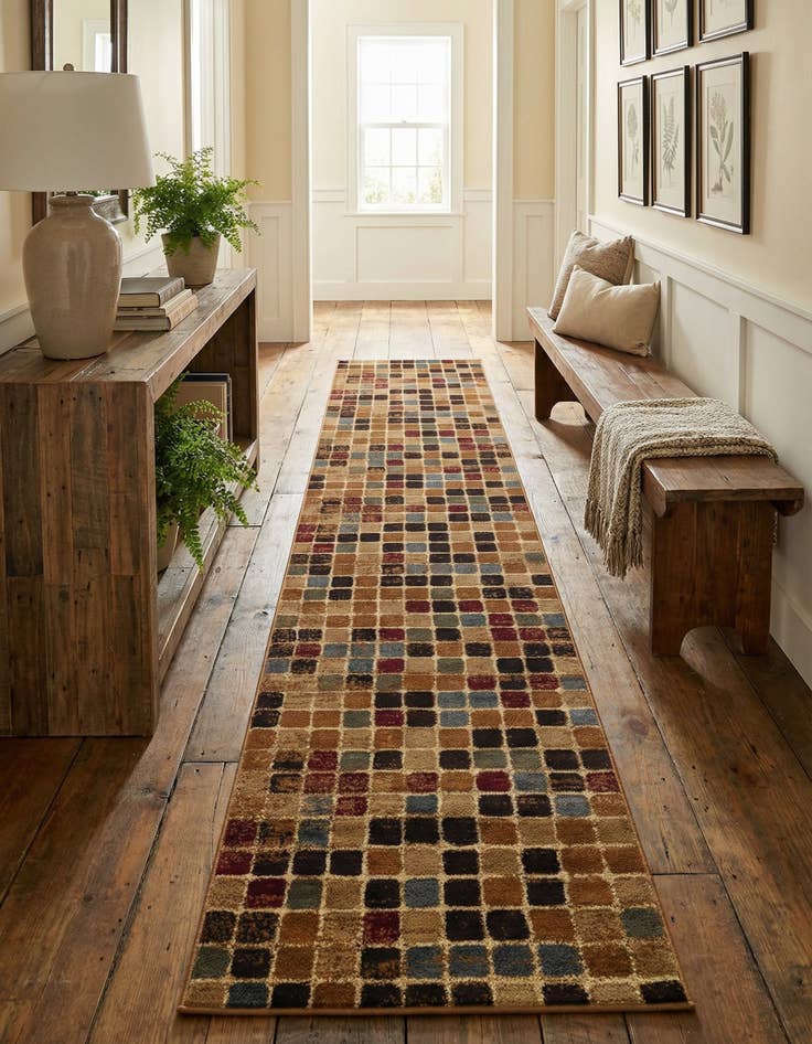 Detail image of 3' 3 x 16' 5 Cafe Runner Rug