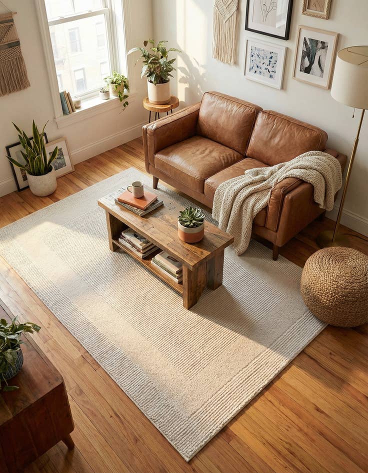 Detail image of 4' x 6' Textura Designer Rug