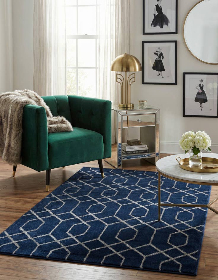 Detail image of 3' x 5' 3 Marilyn Monroe&trade; Glam Trellis Rug