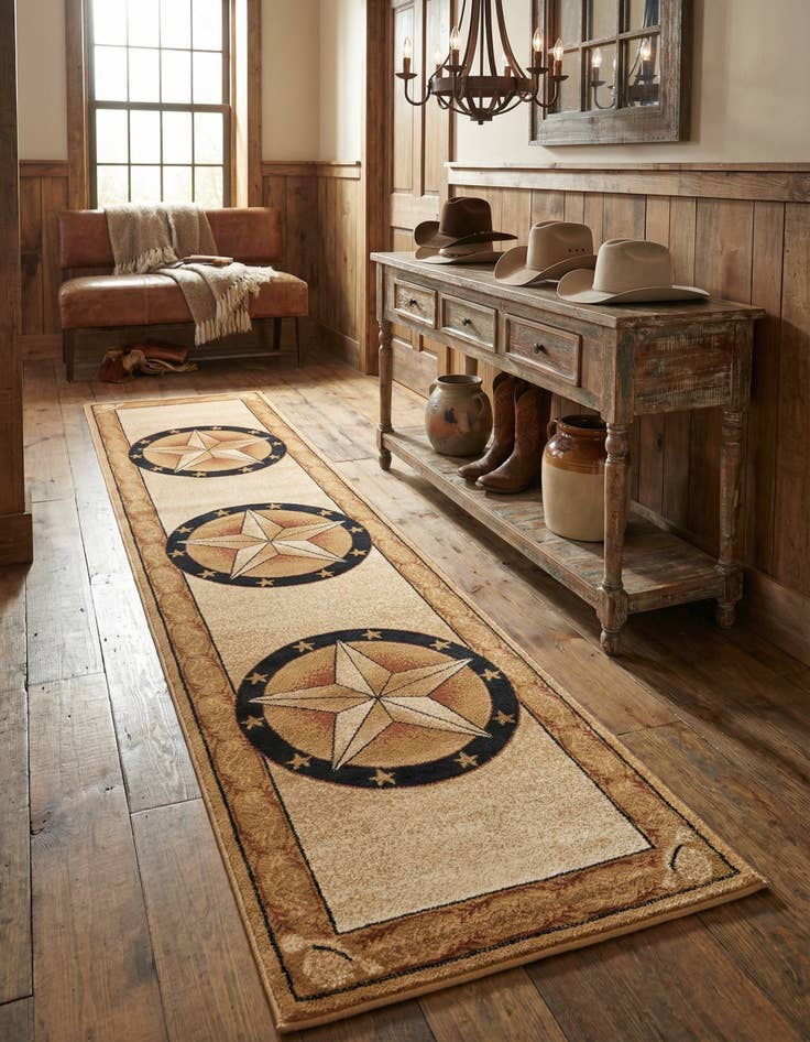 Detail image of 3' x 12' Pioneer Runner Rug