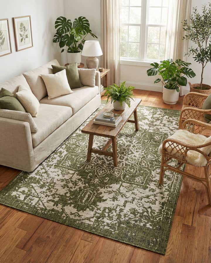 5' 3 x 8' Easy-Clean Jill Zarin Dubai Indoor / Outdoor Rug