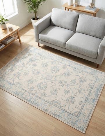 Beige Victoria Rug