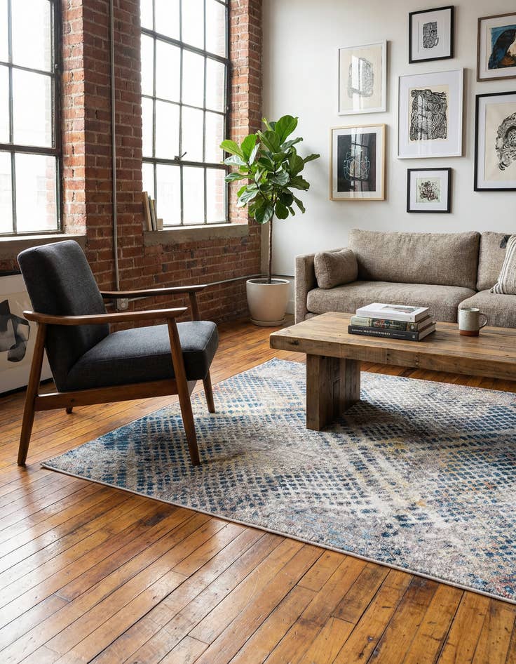 Detail image of 4' x 6' Andromeda Rug