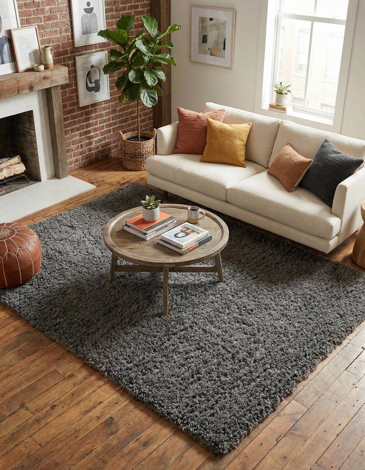 Detail image of 8' x 10' Infinity Shag Rug