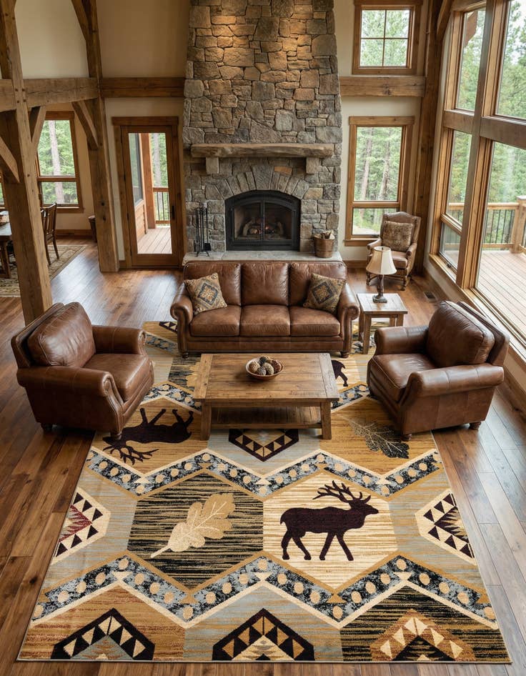 Detail image of 9' x 12' Pioneer Rug