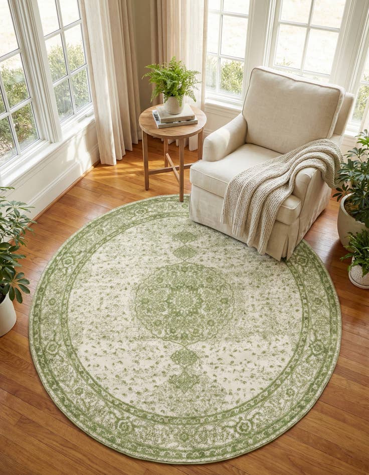 Detail image of 7' 10 x 7' 10 Dover Round Rug
