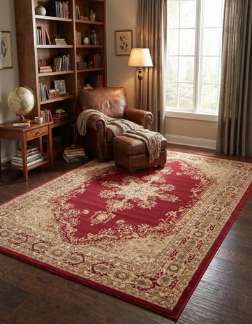 Red Chateau Rug