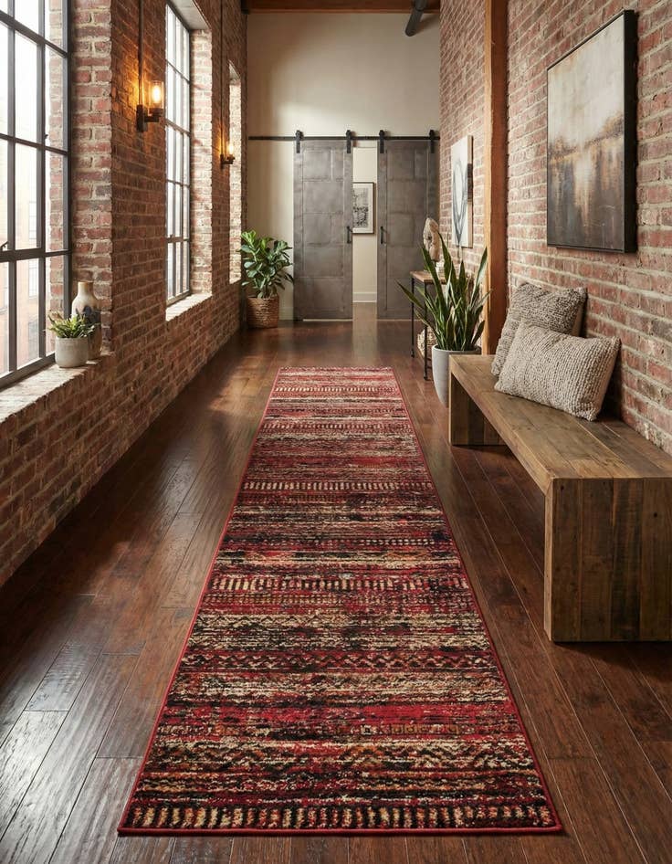 Detail image of 2' 7 x 14' Saturn Runner Rug