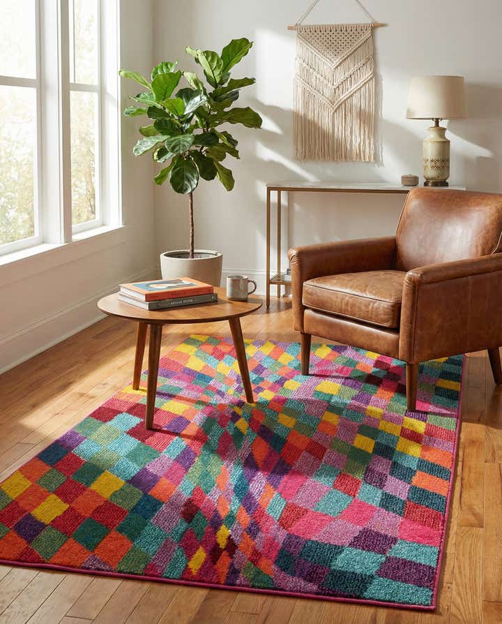 3' 3 x 5' 3 Washable Hyacinth Rug