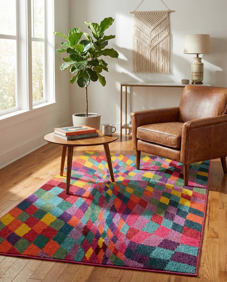 Detail image of 3' 3 x 5' 3 Washable Hyacinth Rug