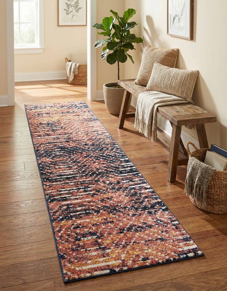 Detail image of 2' 7 x 12' Tagine Runner Rug