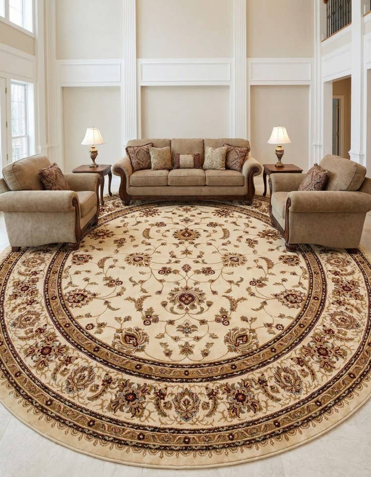 Detail image of 13' x 13' Aditi Round Rug