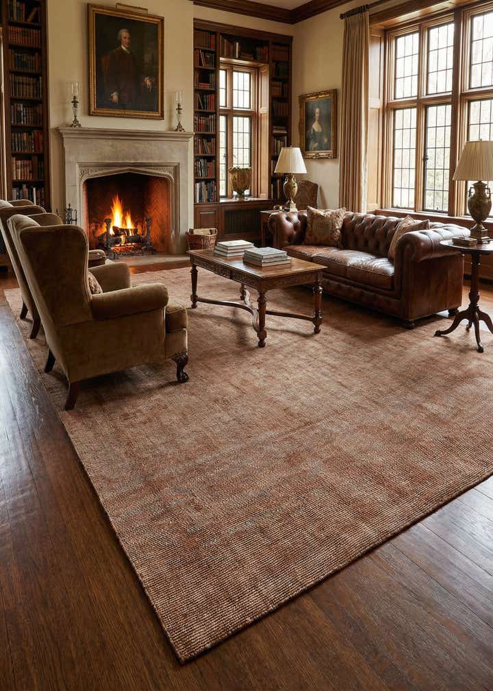10' x 14' 1 Hand Woven Jill Zarin English Manor Wool Rug