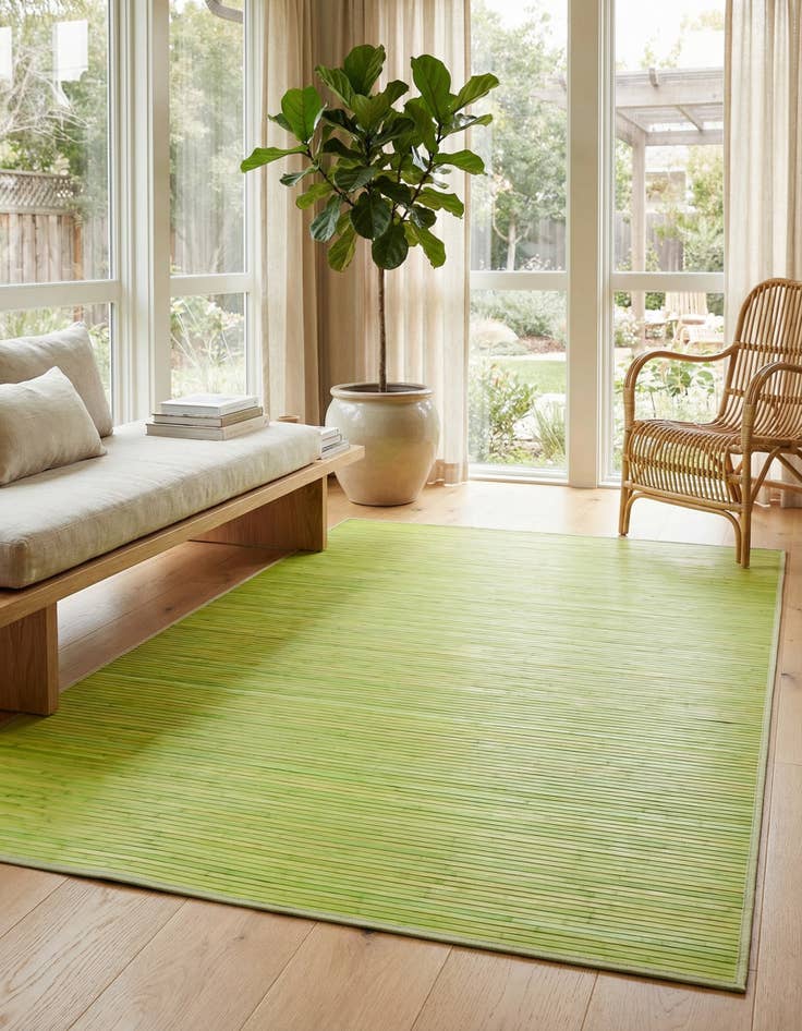 Detail image of 6' x 9' Bamboo Rug