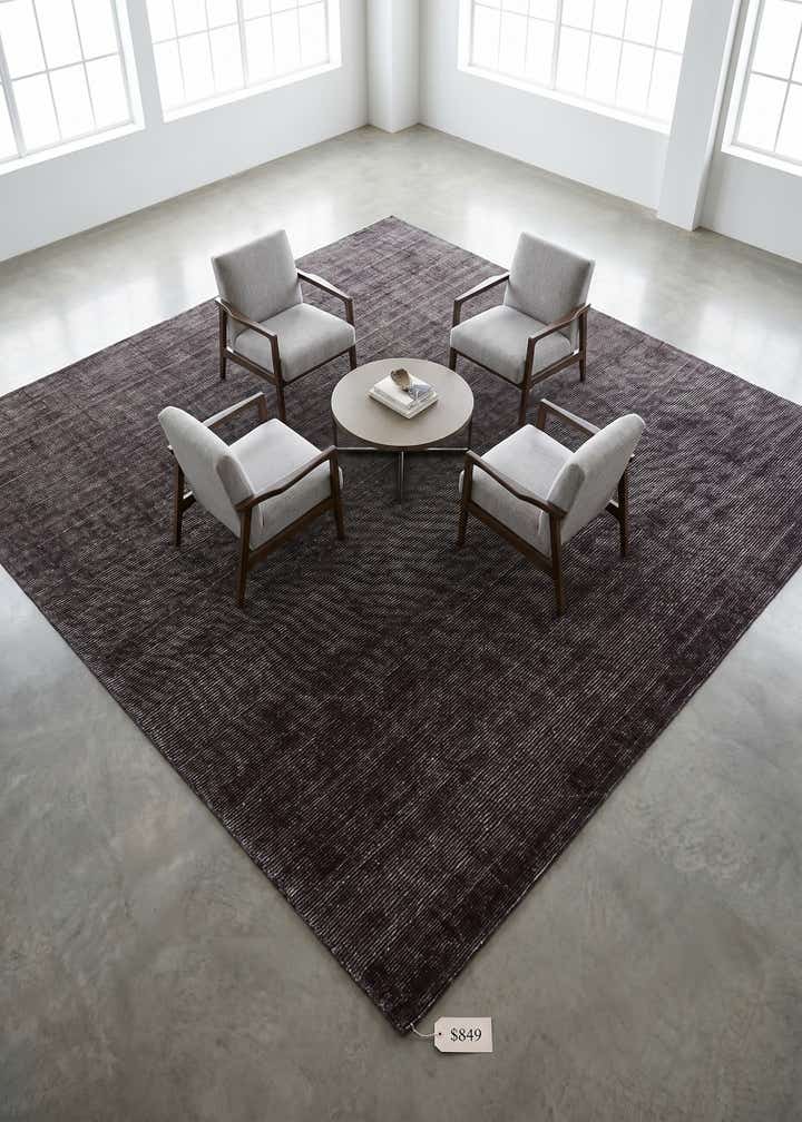 12' x 12' WoolCraft Geometric Square Rug