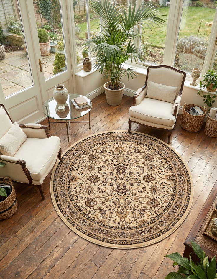 Detail image of 7' 10 x 7' 10 Yasmin Round Rug