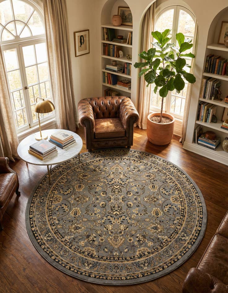 Detail image of 7' 10 x 7' 10 Yasmin Round Rug