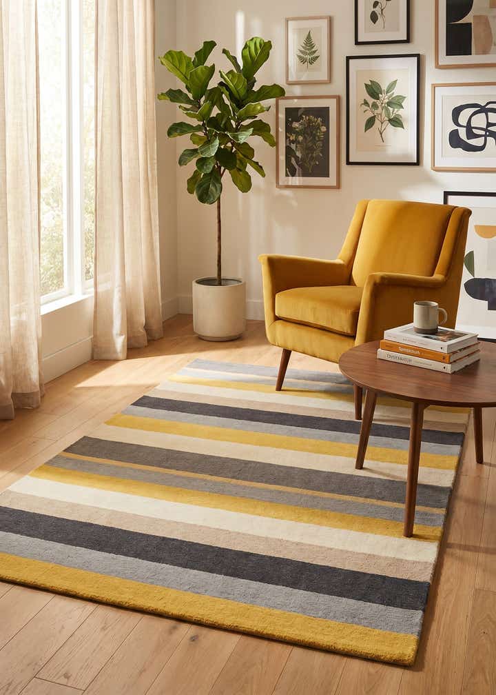 4' x 5' 8 Luna Wool Rug