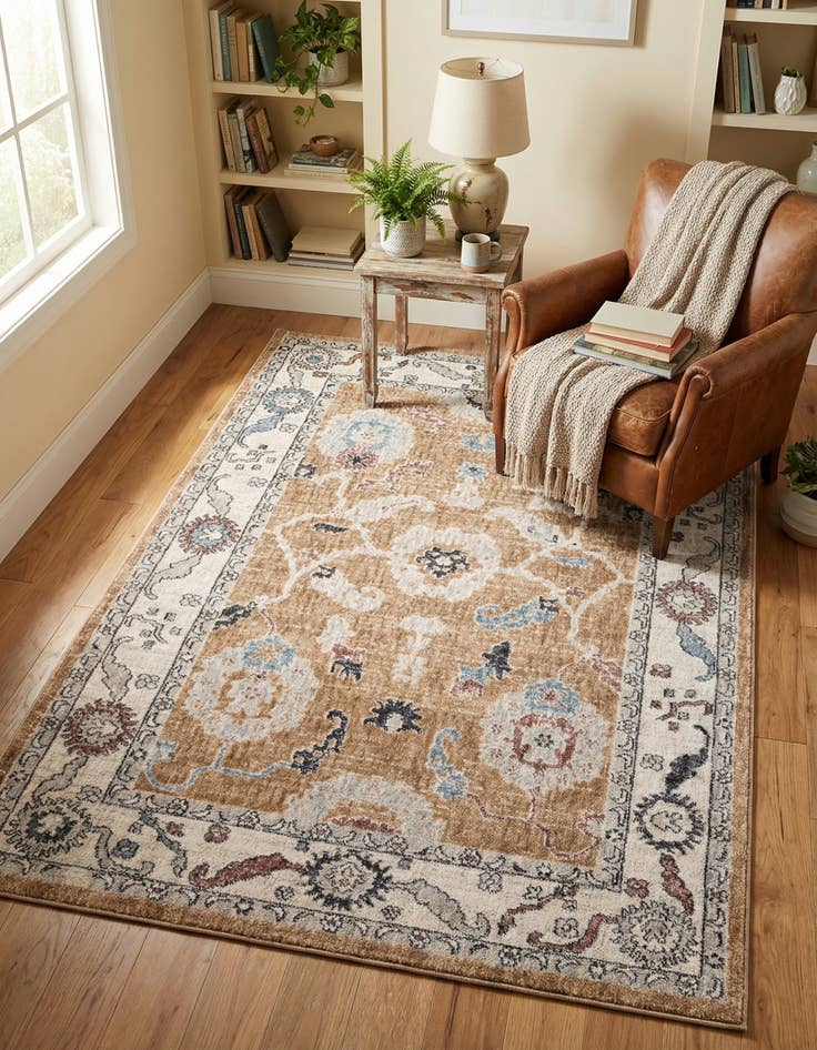 Detail image of 4' x 6' Eco Traditional Rug