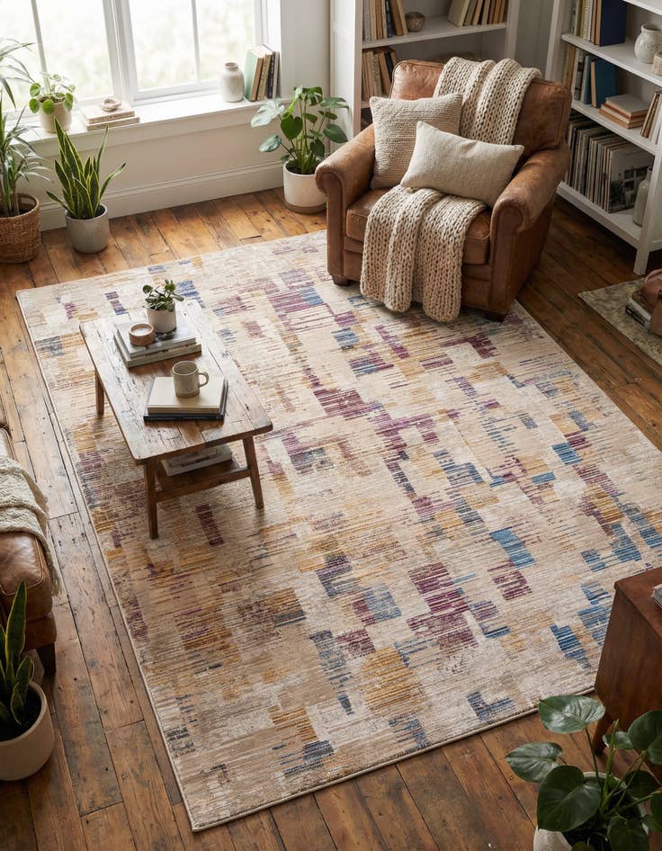 Detail image of 6' x 8' 9 Deepa Rug