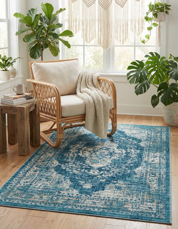 Detail image of 3' 3 x 5' 3 Dahlia Rug