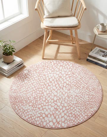 3' 3 x 3' 3 Kamala Washable Round Rug