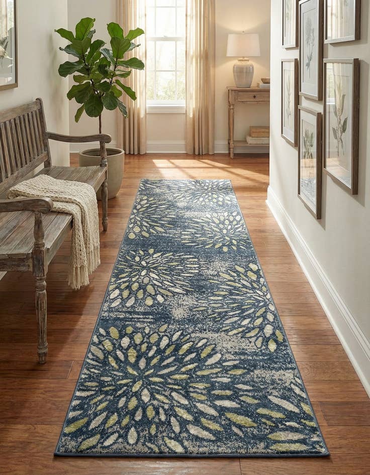 Detail image of 2' 7 x 10' Charleston Runner Rug