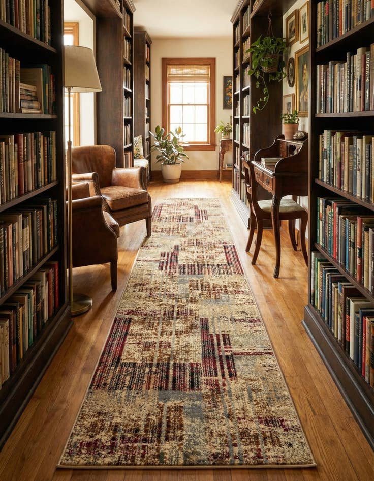 Detail image of 2' 2 x 12' Saturn Runner Rug