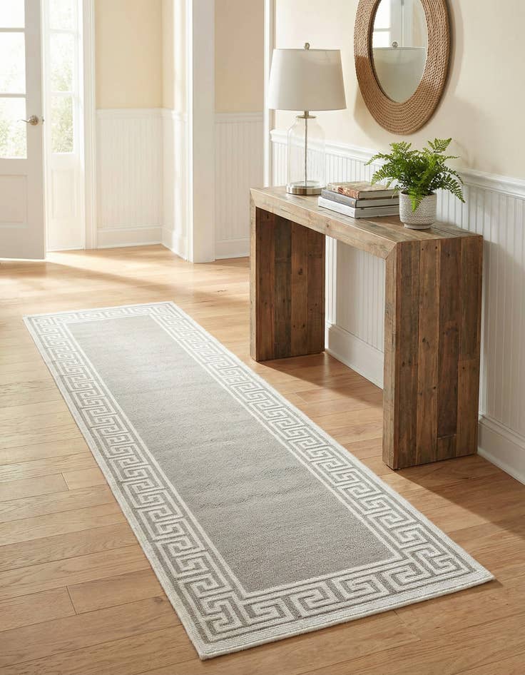 Detail image of 2' x 8' Washable Coastal Indoor / Outdoor Runner Rug