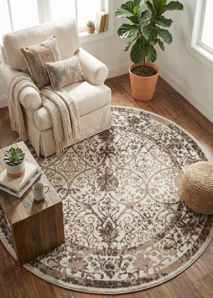 7' 10 x 7' 10 Vista Round Rug