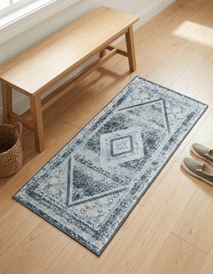 Detail image of 2' x 4' Kamala Washable Runner Rug