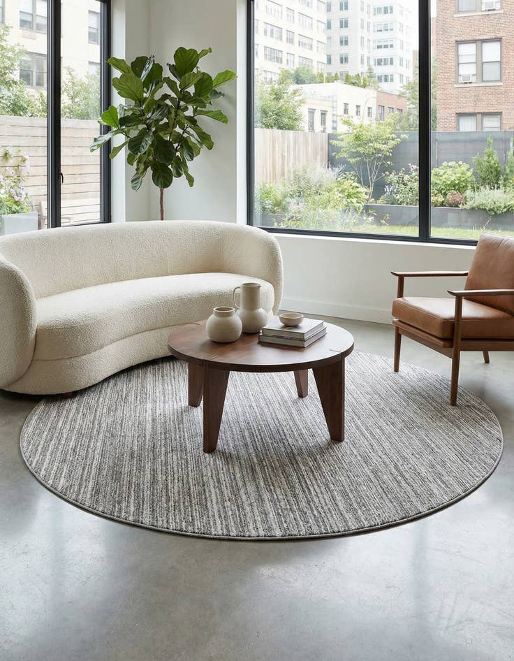 Detail image of 7' 10 x 7' 10 Finsbury Round Rug