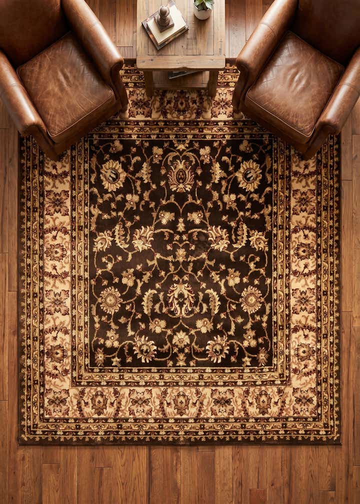 6' x 6' Classic Agra Square Rug