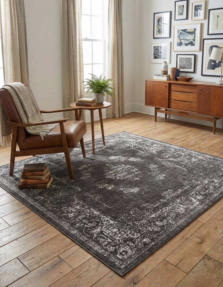 Detail image of 6' 1 x 6' 1 Aarhus Square Rug