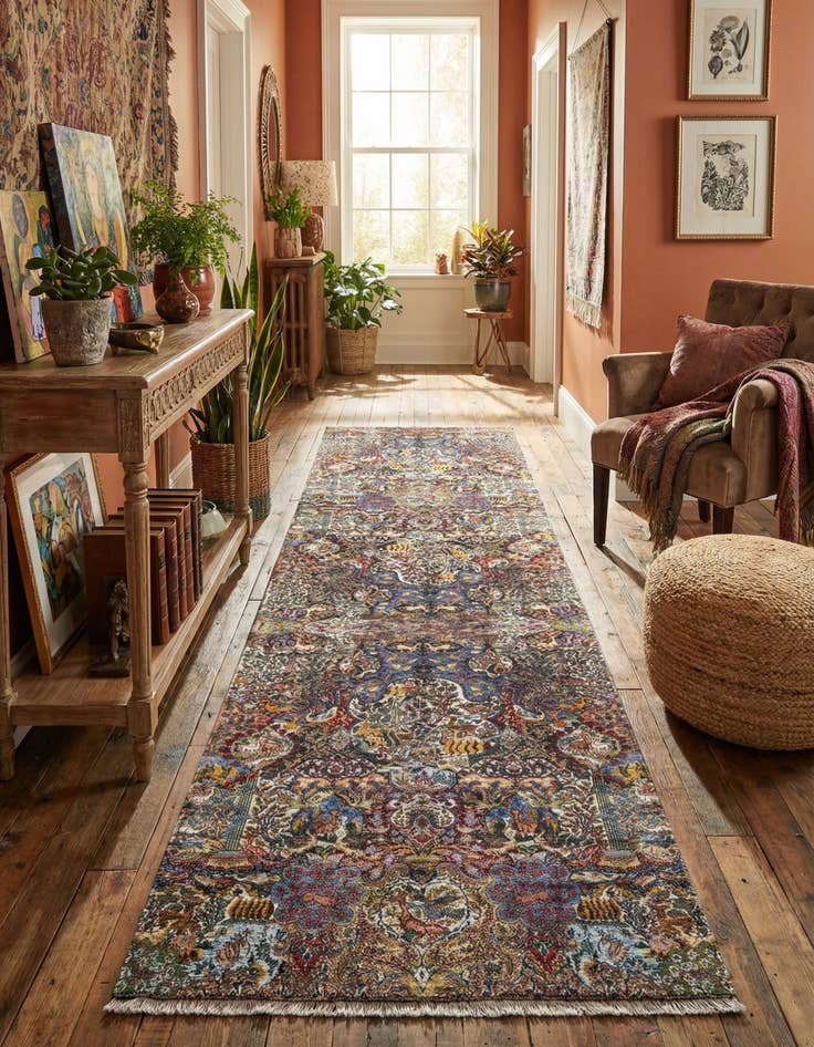 Detail image of 3' 3 x 11' 10 Boutique Runner Rug