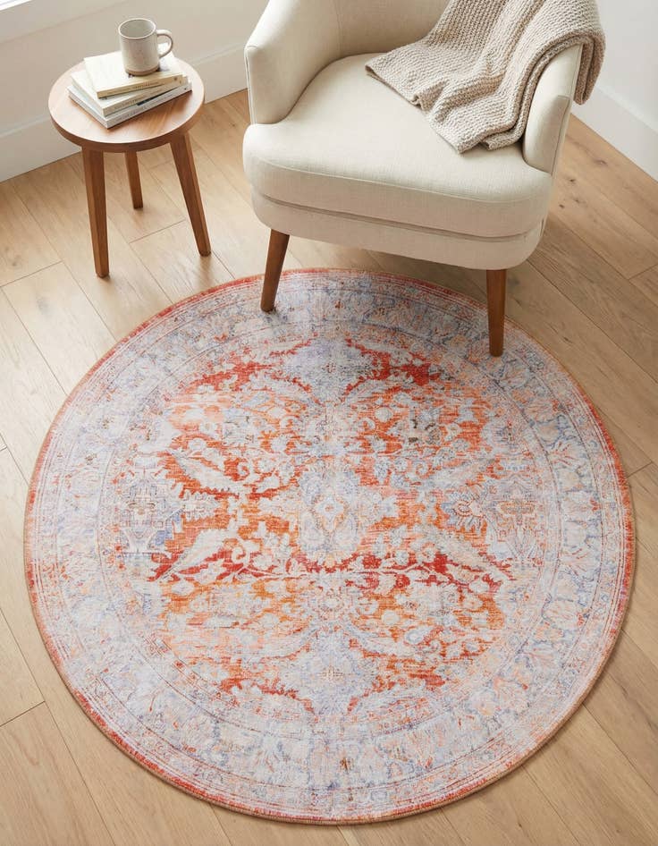 Detail image of  3' 6 x 3' 6 Timeless Round Rug