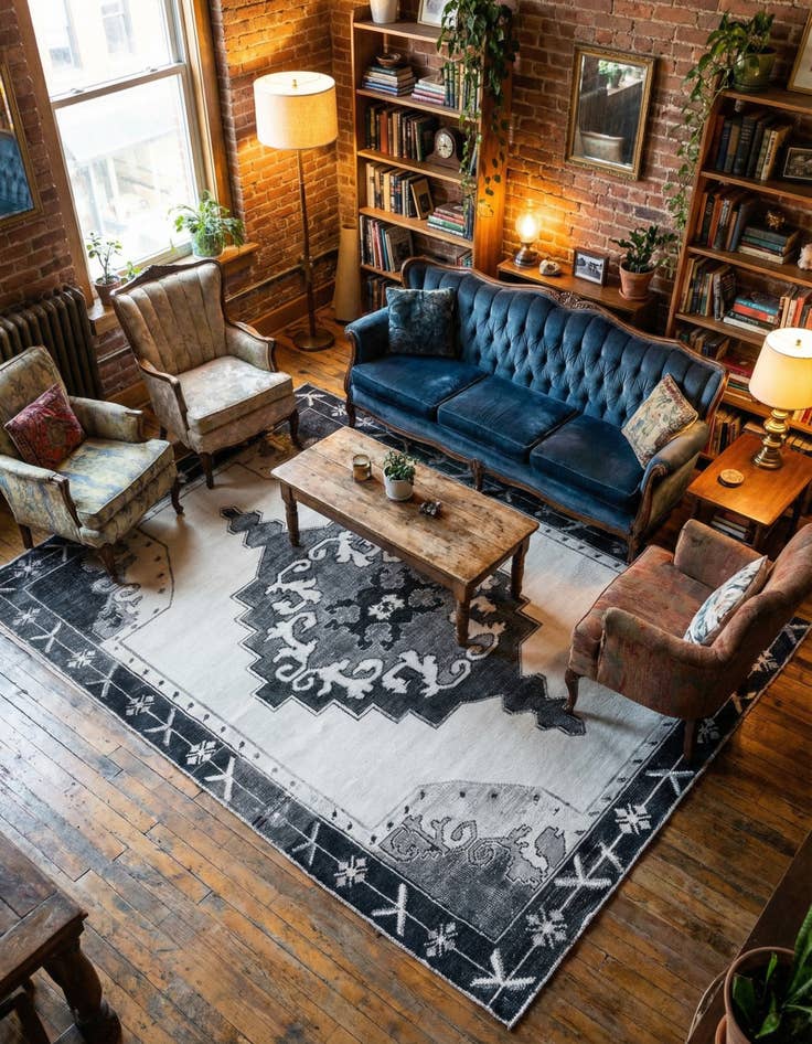 Detail image of 7' 6 x 10' 6 Timeless Rug