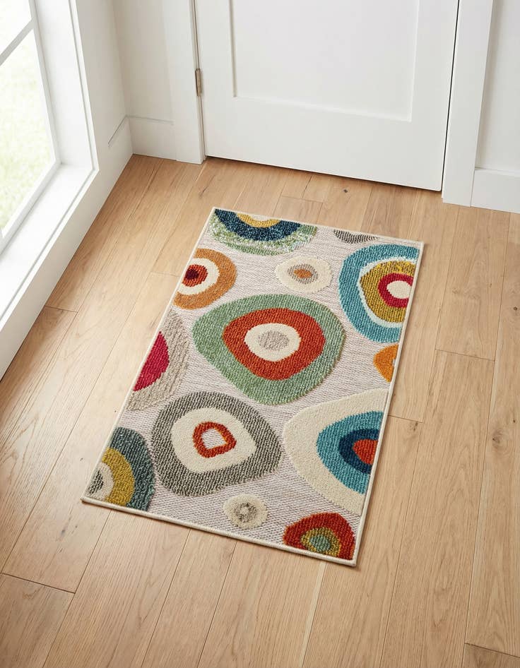Detail image of 2' x 3' Easy-Clean Casablanca Indoor / Outdoor Rug