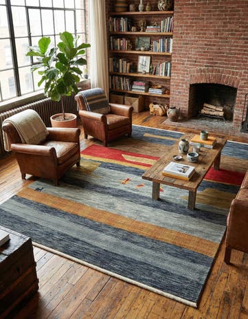 10' x 13' Kashkuli Gabbeh Rug